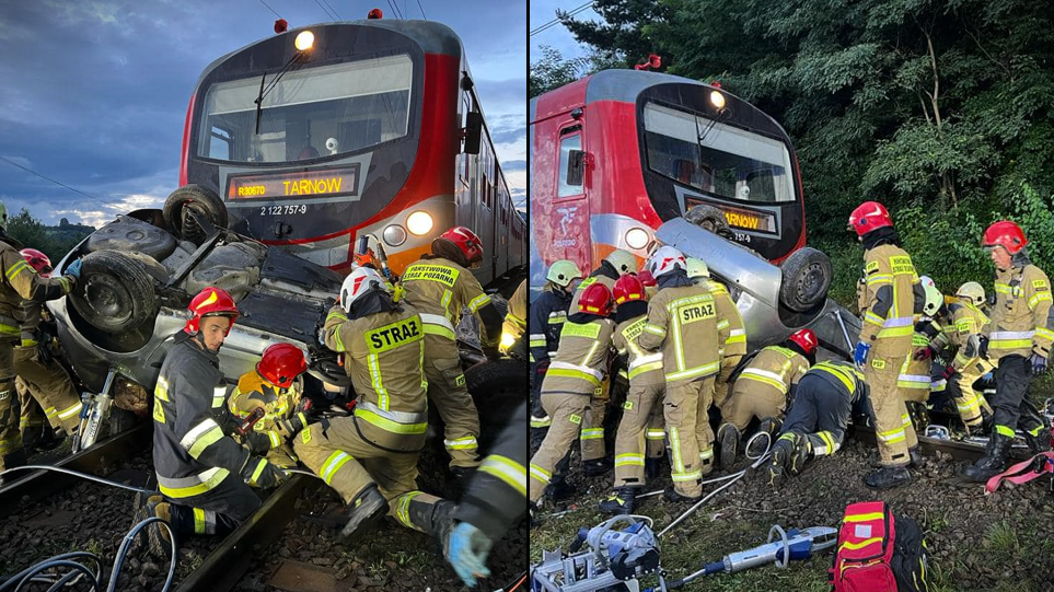 Barcic, wypadek śmiertelny, zderzenie samochodu z pociągiem, Sądeczanin zmarł