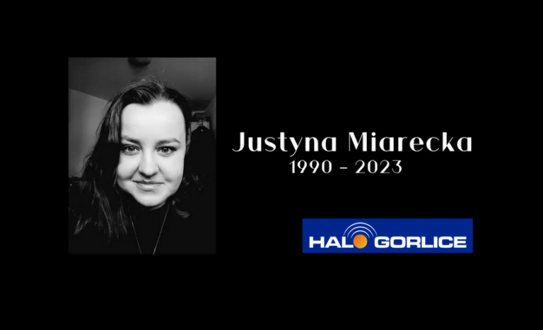 Nie żyje Justyna Miarecka, nasza koleżanka, dziennikarka portalu halogorlice.info
