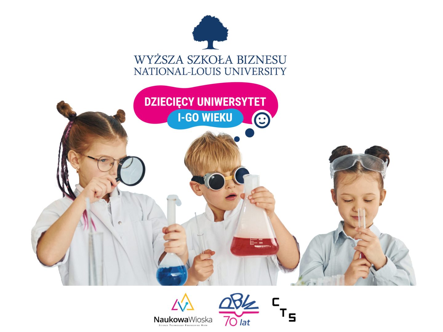 zapisy na kolejną edycję Dziecięcego Uniwersytetu I-go Wieku WSB-NLU