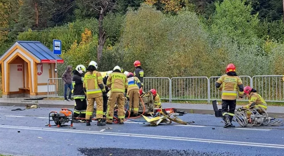 łabowa, Nowa Wieś, wypadek śmiertelny