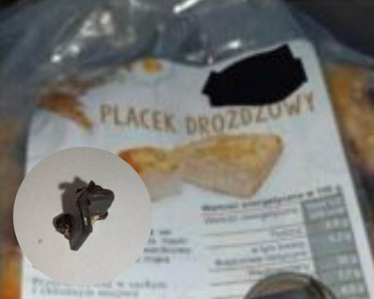 Klient znalazł w pieczywie drożdżowym kawałek plastiku. Piekarnia zareagowała natychmiast