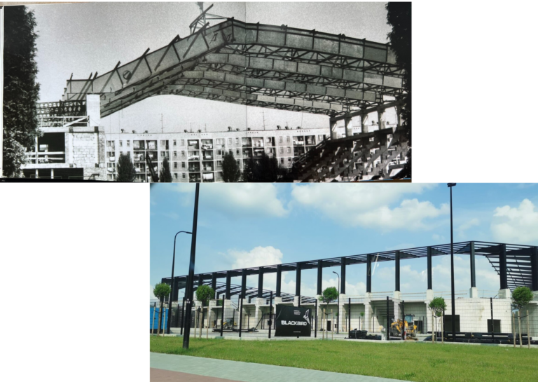 Robotnicy zeszli z placu budowy hali sportowej na 13 lat. Co ze stadionem?
