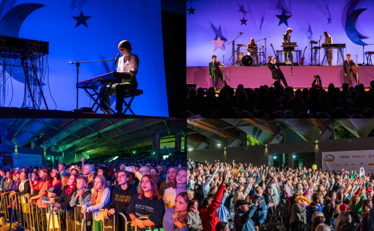 Nowy Sącz. Cały Amfiteatr przyszedł na koncert Ralpha Kaminskiego [FOTORELACJA]