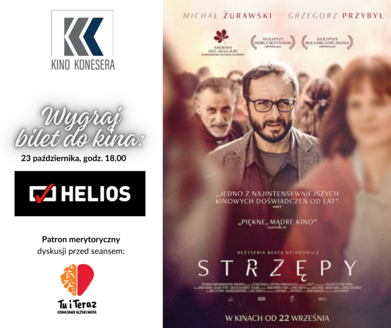 Rozdajemy bilety. „Kino Konesera” w kinie Helios!