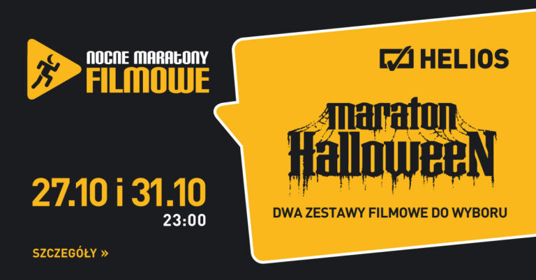 Rozdajemy bilety na MARATON HALLOWEEN w Kinie HELIOS! Chętni?