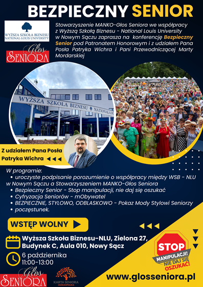 Konferencja „Bezpieczny Senior”