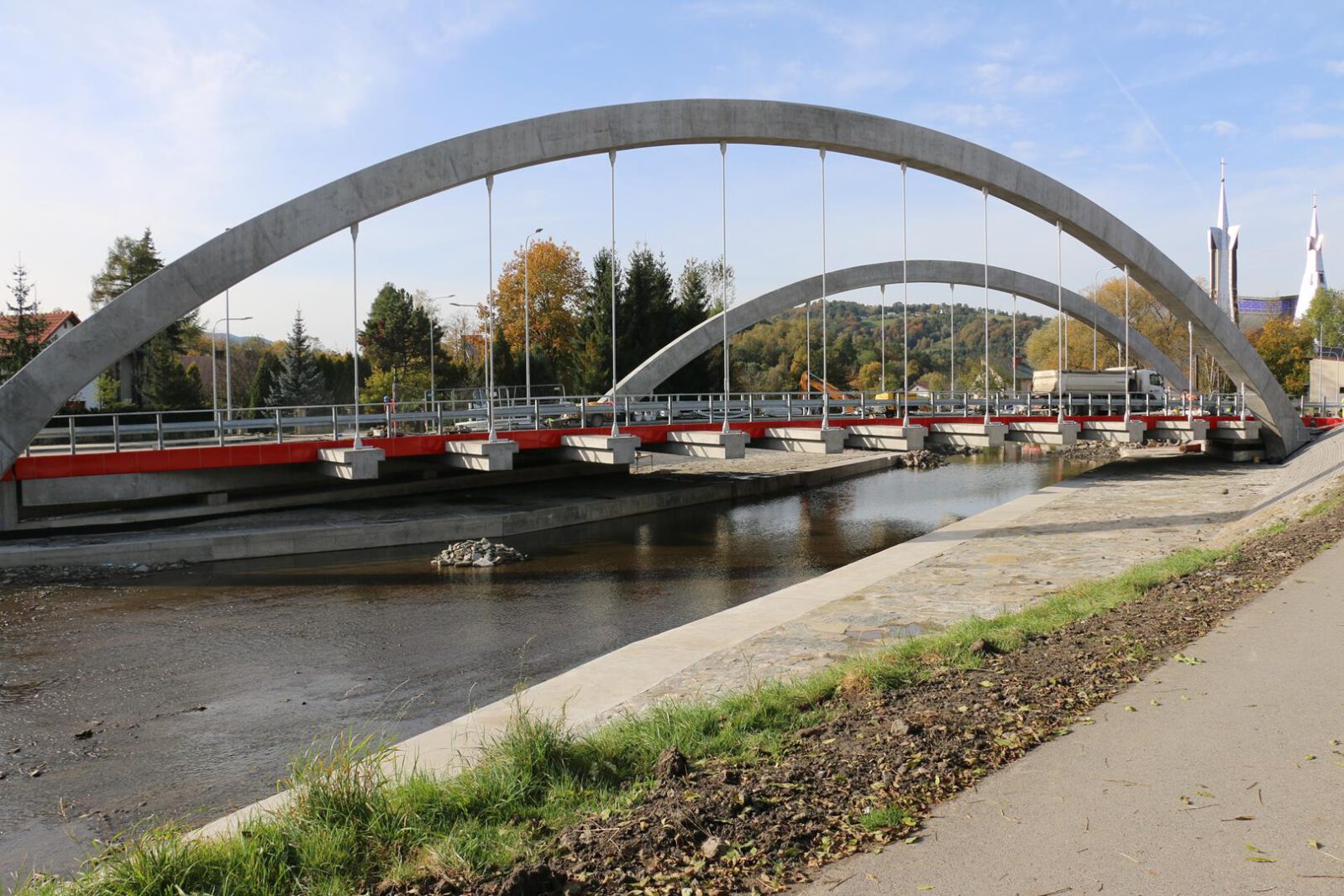 Limanowa, most w ciągu ul. Lipowej