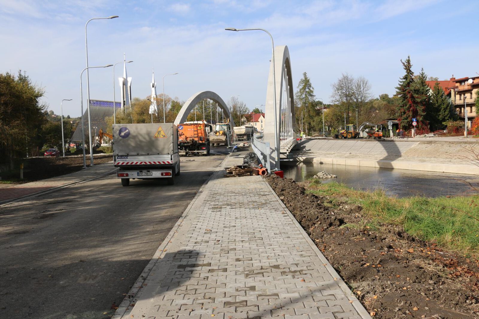 Limanowa, most w ciągu ul. Lipowej