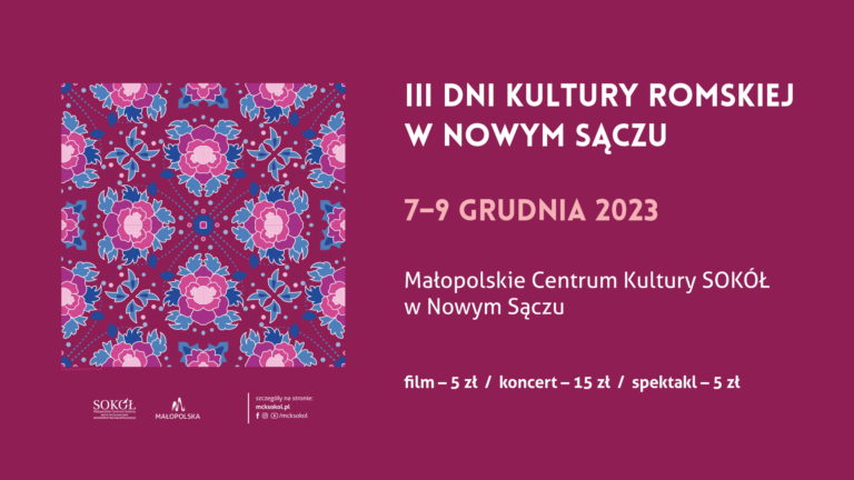 MCK SOKÓŁ zaprasza na III Dni Kultury Romskiej!