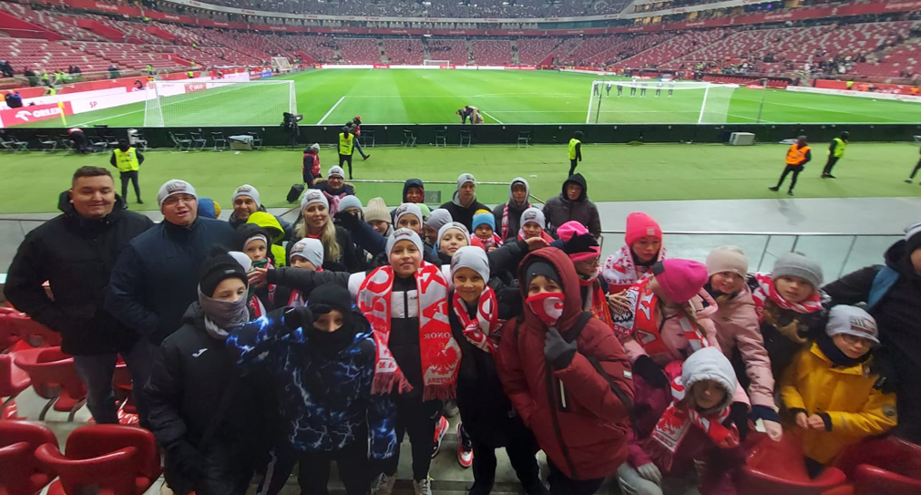 Nowy Sącz, dzieci w Warszawie, Stadion Narodowy, Sandecja, Starówka, Dunajec