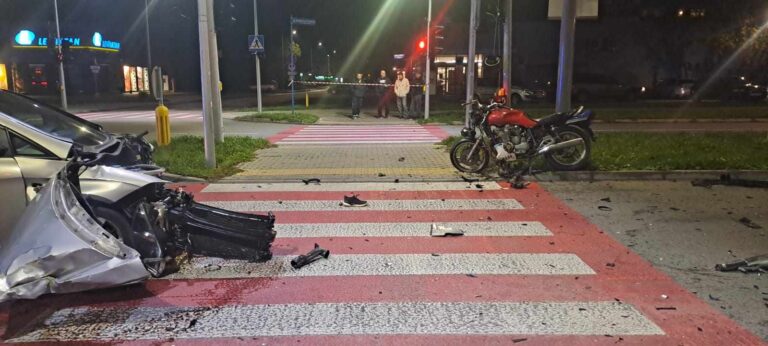 Jak doszło do wypadku z motocyklistą? 19-latek w ciężkim stanie