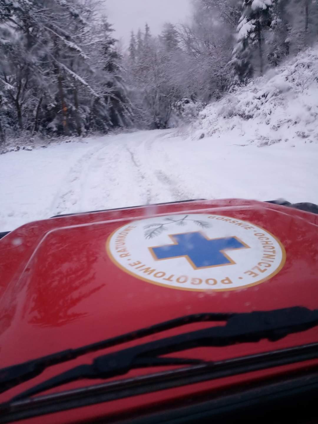 Przehyba, śnieg