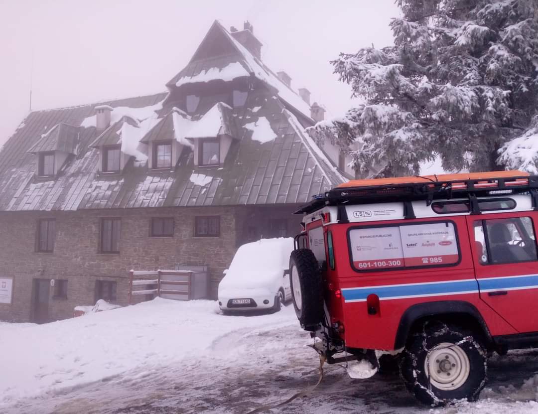 Przehyba, śnieg