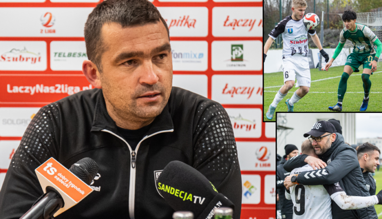 Sandecja – Olimpia Grudziądz 1:0 (1:0). Relacja, wypowiedzi, zdjęcia z meczu