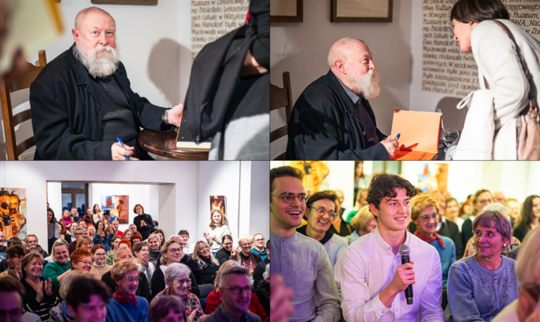 Kopalnia wiedzy w Małej Galerii. Jerzy Bralczyk odwiedził Sądecczyznę [FOTORELACJA]