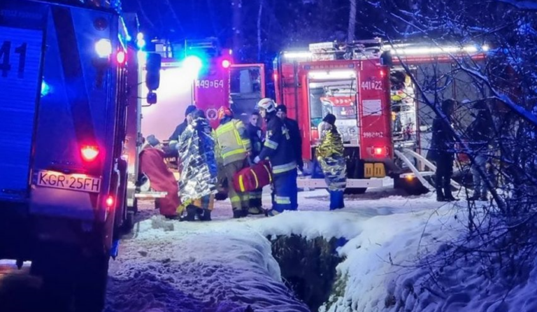 Kolejny pożar na terenie gminy Gorlice. Mieszkańcy zdołali się ewakuować [ZDJĘCIA]