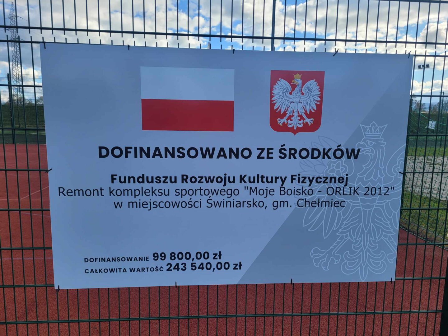 orlik w Świniarsku