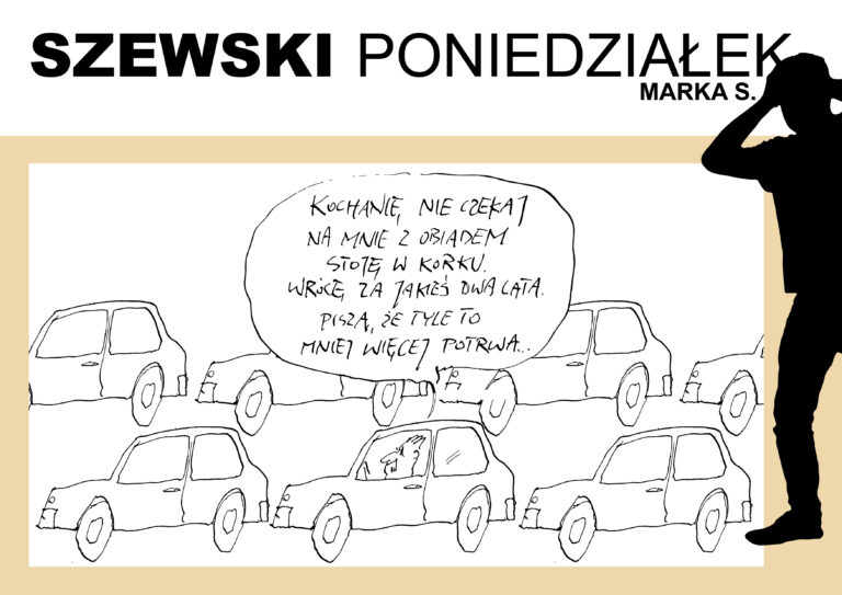 Szewski poniedziałek czyli korki nie od szampana