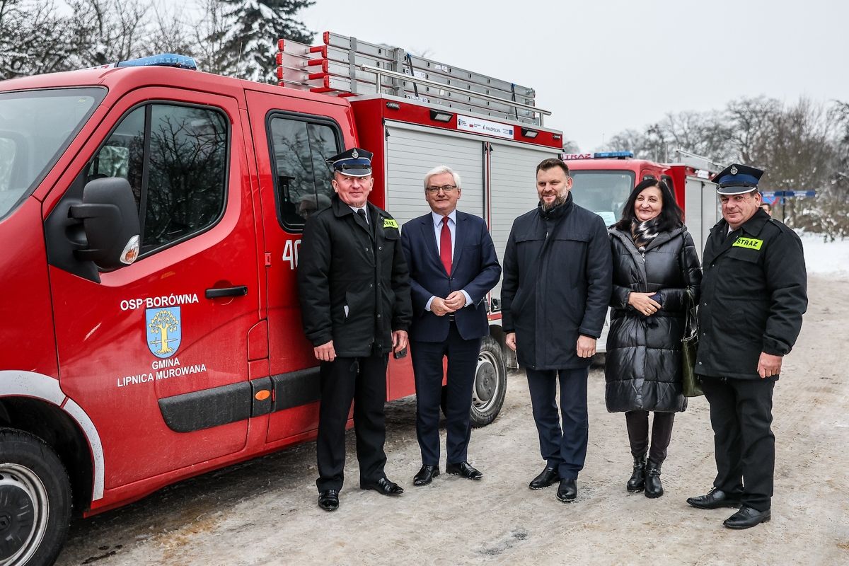 samochody dla małopolskich OSP
