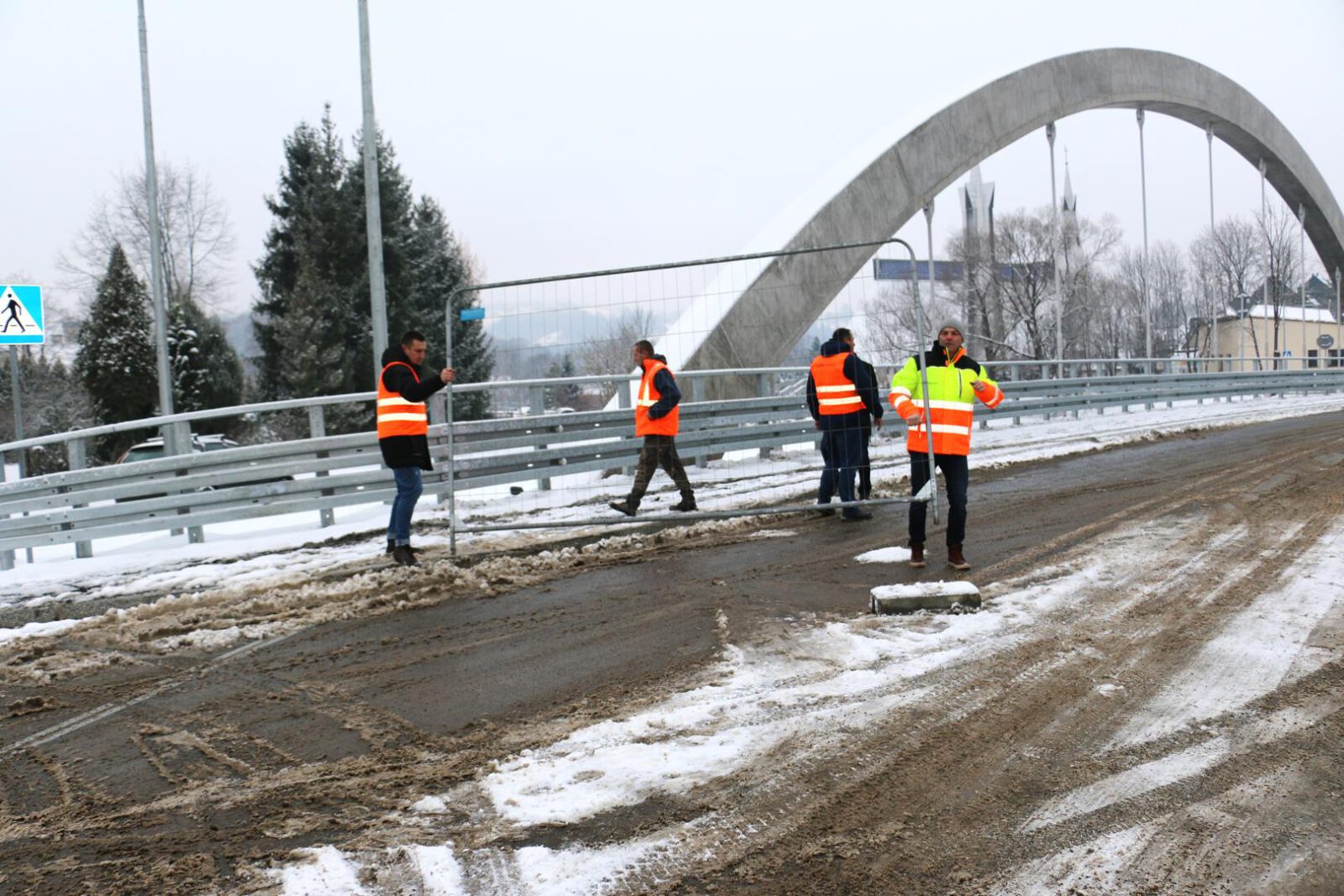 Limanowa, most na ul. Lipowej