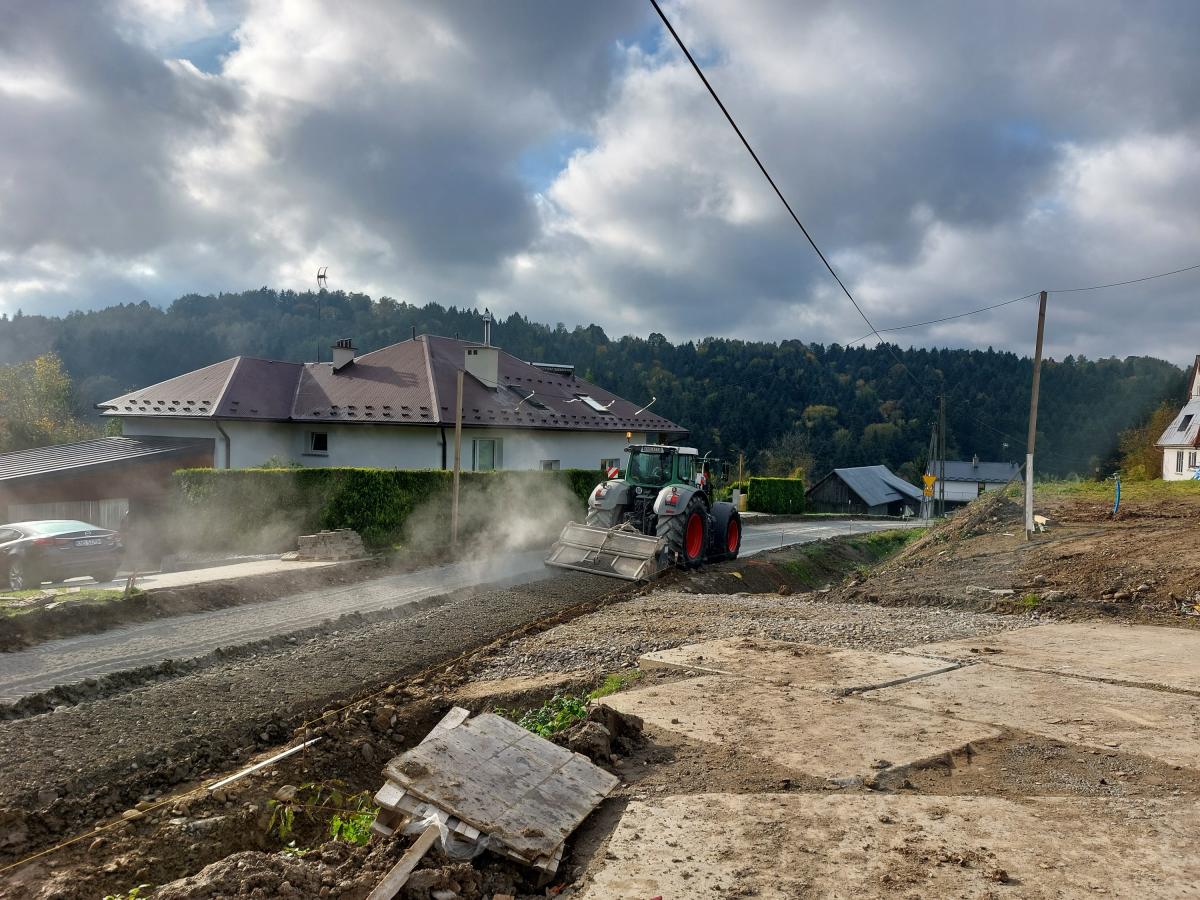 Mszalnica - stabilizacja osuwiska