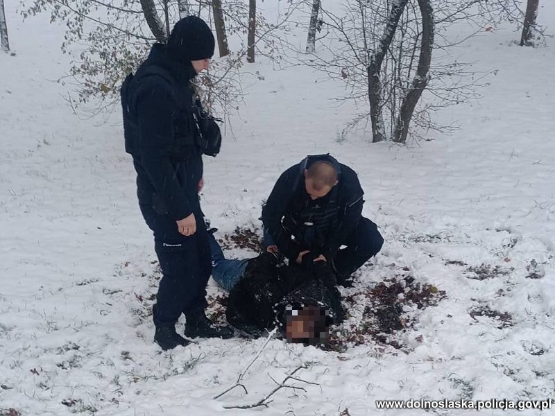 policja, zatrzymanie zabójcy policjantów