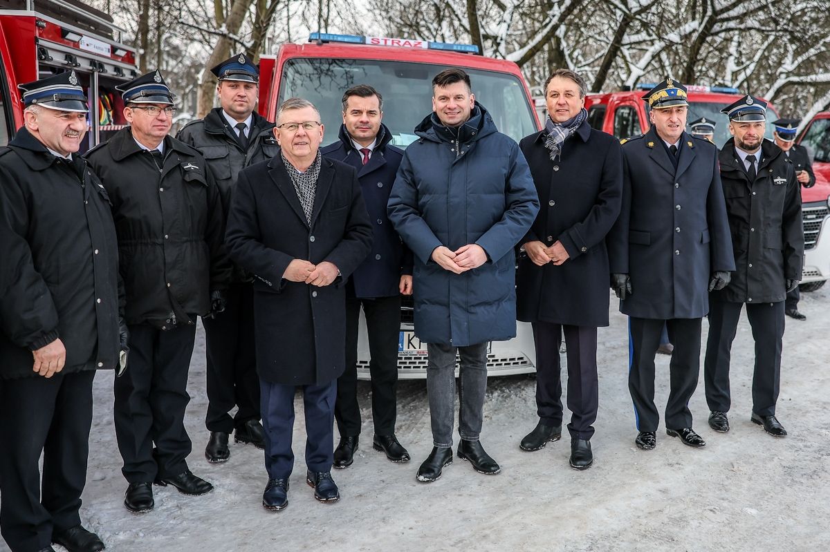 samochody dla małopolskich OSP