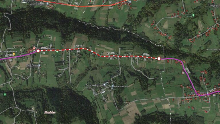 Zamknięty będzie fragment drogi powiatowej Nowy Sącz – Cieniawa
