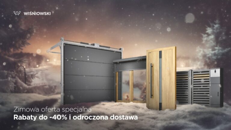 To, co najlepsze na zimę! Bramy, okna, rolety, drzwi i ogrodzenia nawet do 40% taniej
