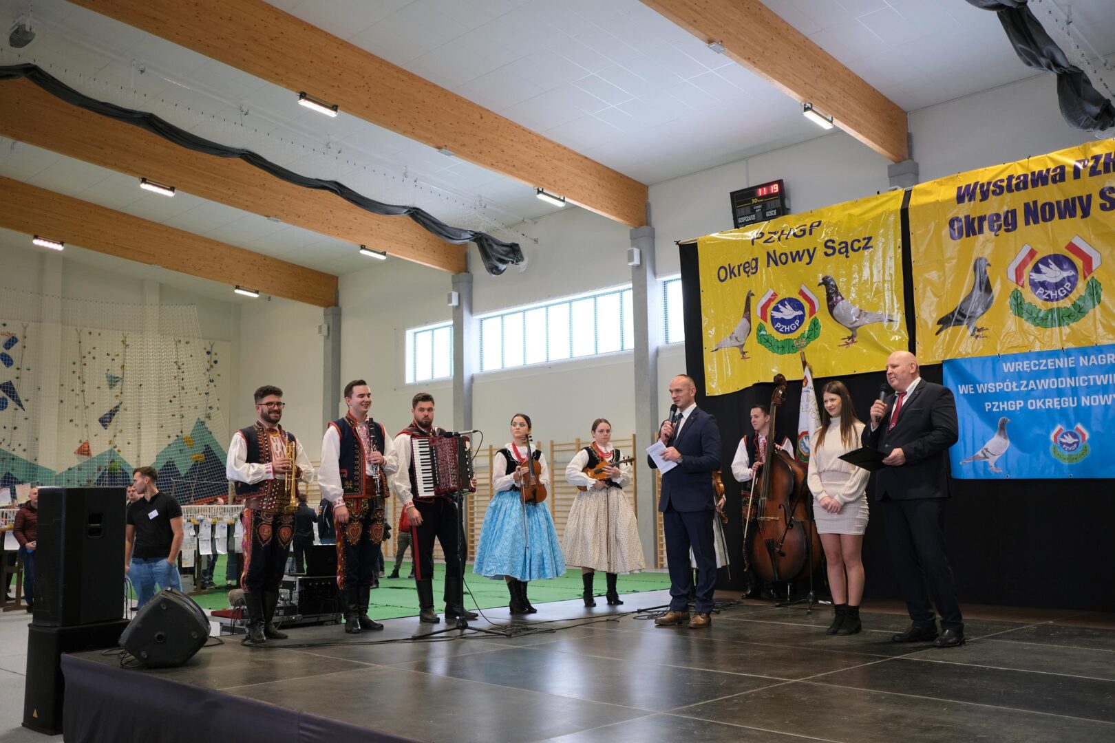 wystawa gołębi pocztowych, Korzenna