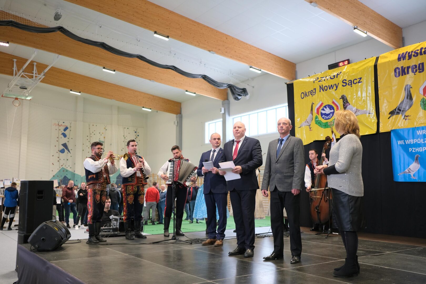 wystawa gołębi pocztowych, Korzenna