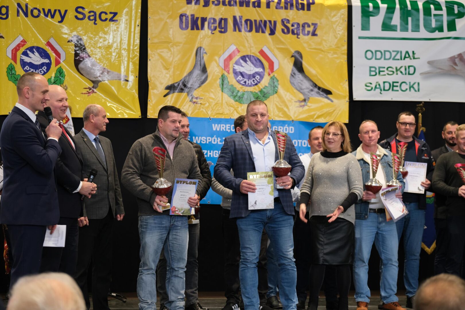 wystawa gołębi pocztowych, Korzenna