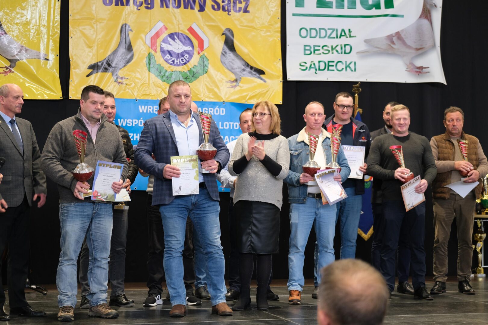 wystawa gołębi pocztowych, Korzenna