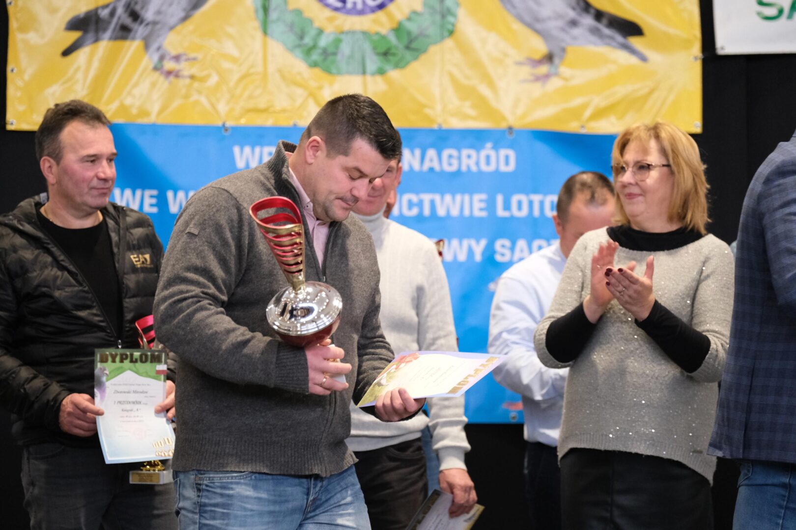 wystawa gołębi pocztowych, Korzenna