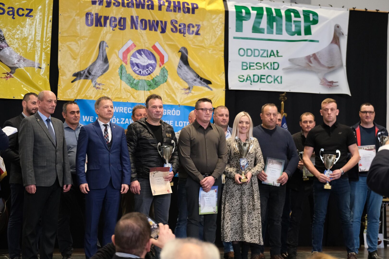 wystawa gołębi pocztowych, Korzenna
