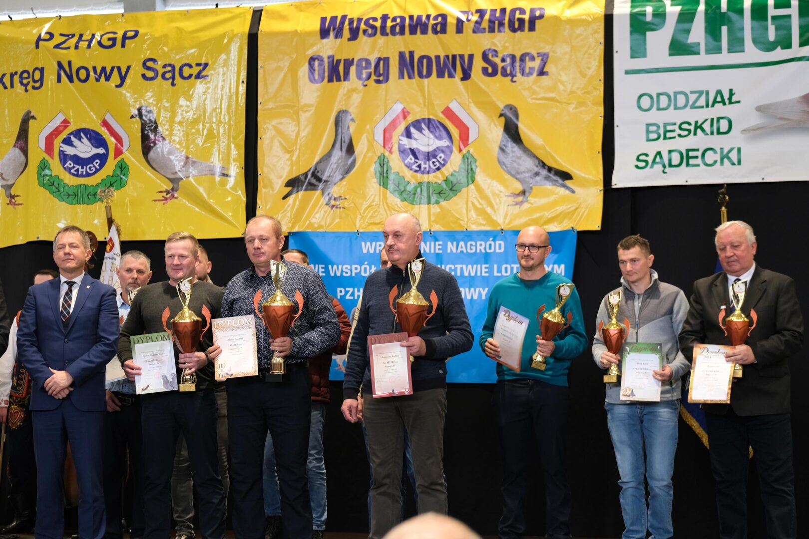 wystawa gołębi pocztowych, Korzenna