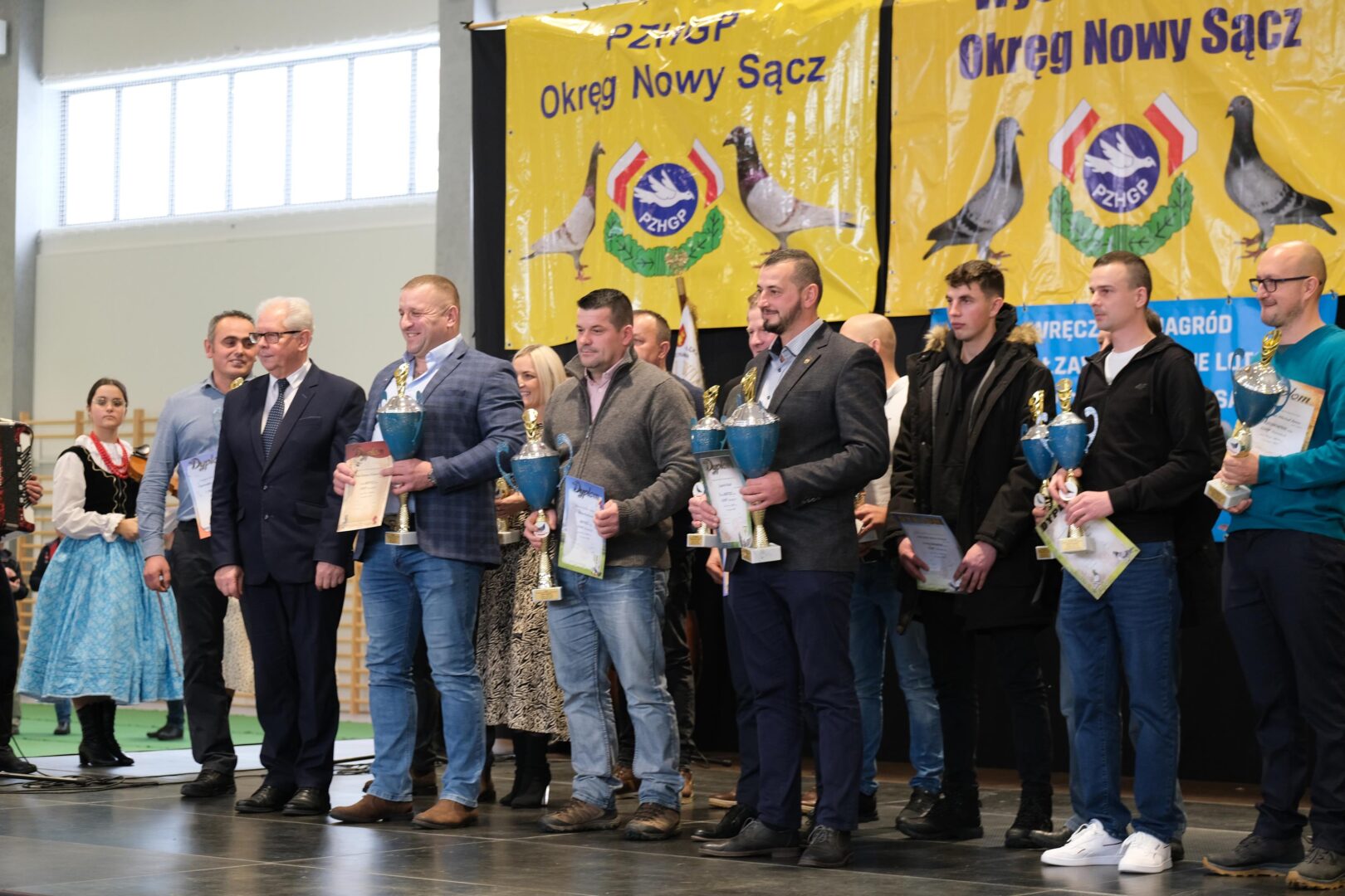 wystawa gołębi pocztowych, Korzenna