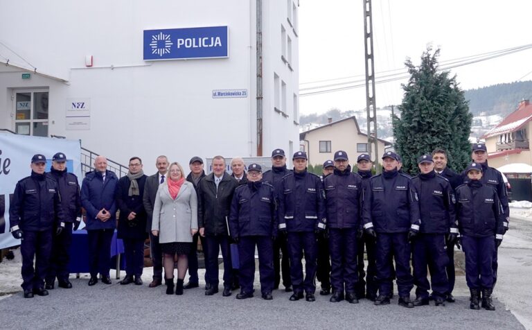 W Chełmcu otwarto nowy posterunek policji