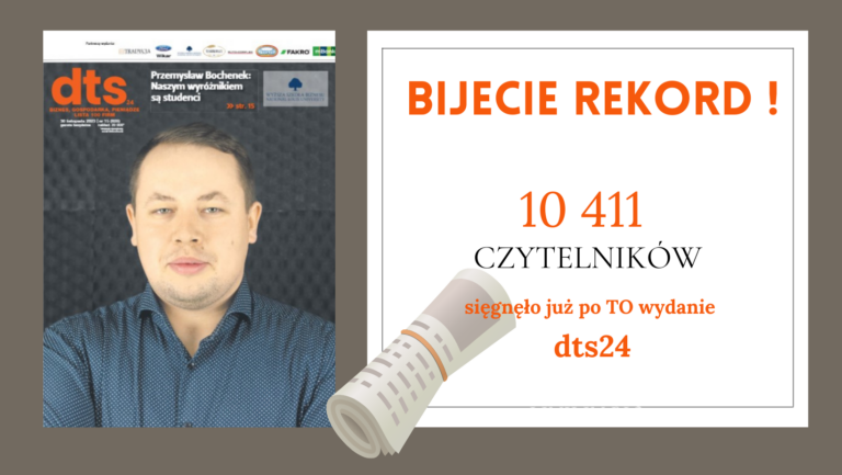 Czytelnicy DTS są najlepsi! Nasze biznesowe wydanie z kolejnym rekordem!