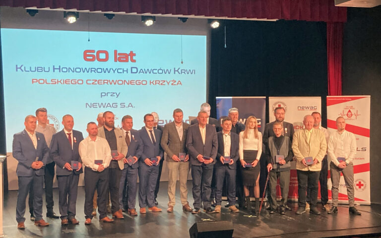 60 lat klubu honorowych krwiodawców działającego przy Newagu [ZDJĘCIA]