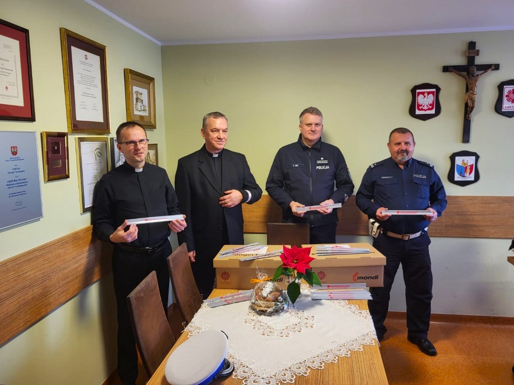 odblaski policja