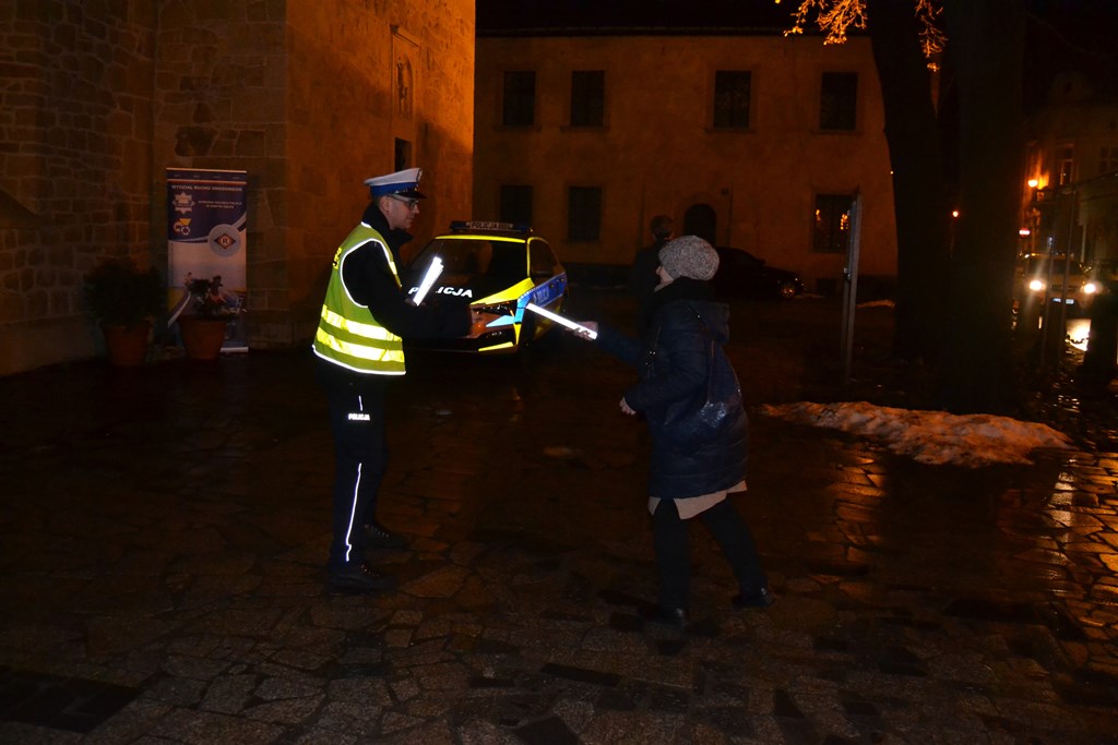 odblaski policja