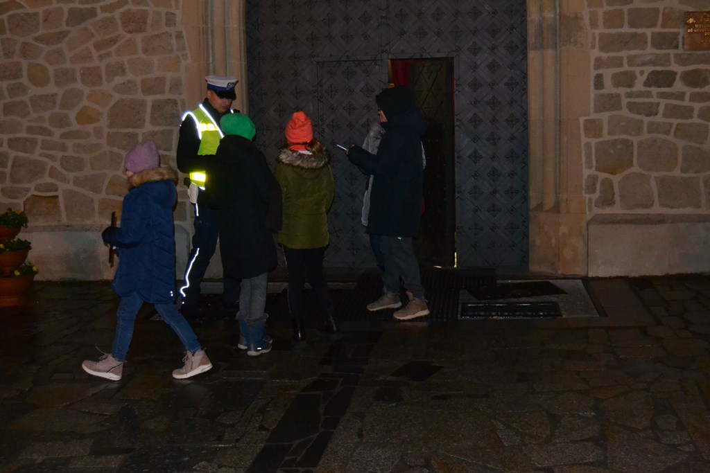 odblaski policja