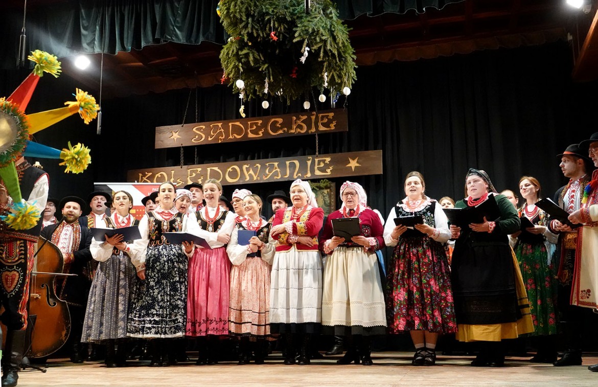Sądeckie kolędowanie w Mystkowie