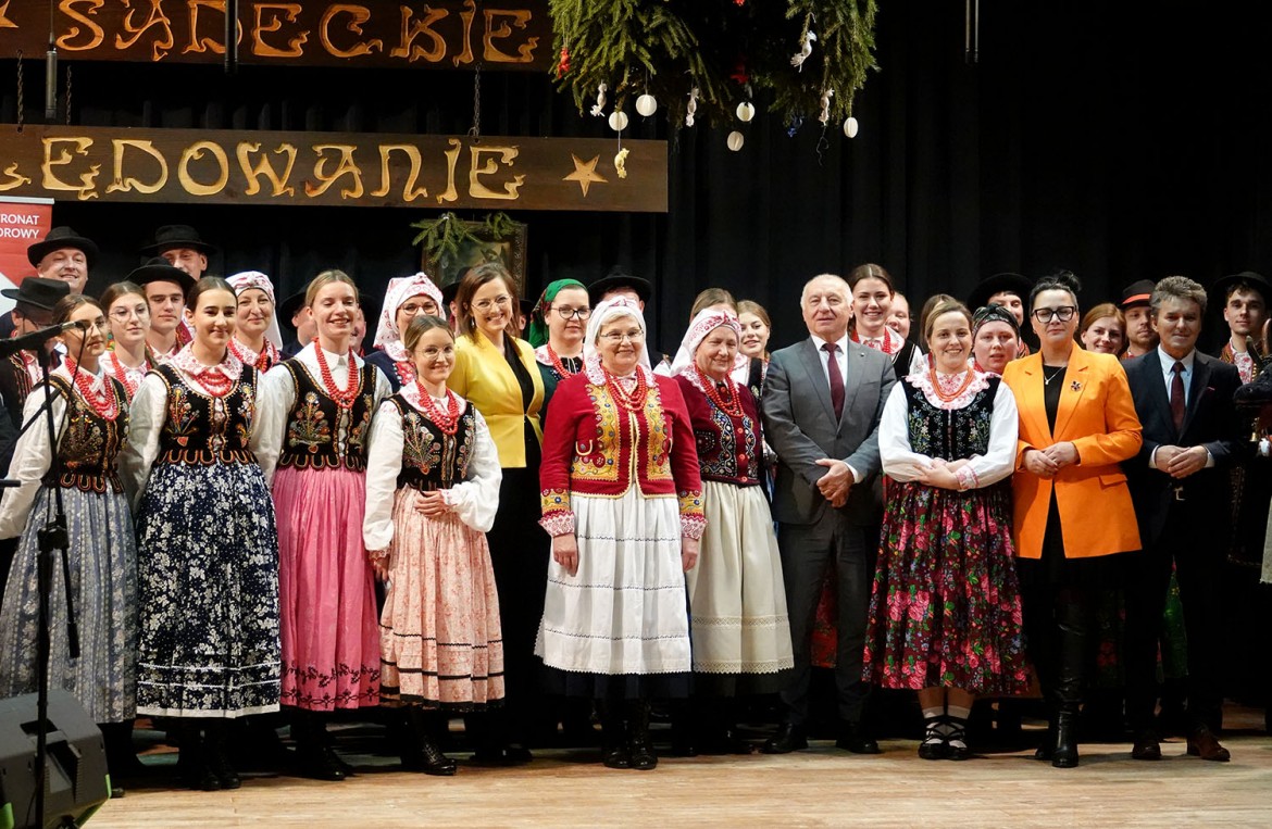 Sądeckie kolędowanie w Mystkowie