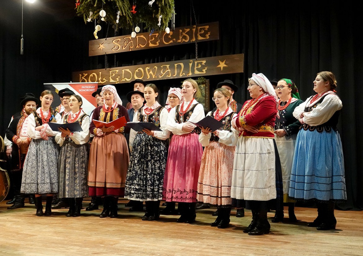 Sądeckie kolędowanie w Mystkowie
