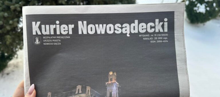 Przegląd prasy. „Kurier Nowosądecki” – nakład, koszt, cel wydania