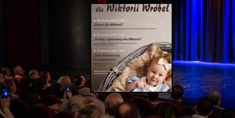 Nowy Sącz. Trzydniowy maraton dla Wiktorii. Inauguracja Młodzieżowej Orkiestry Symfonicznej