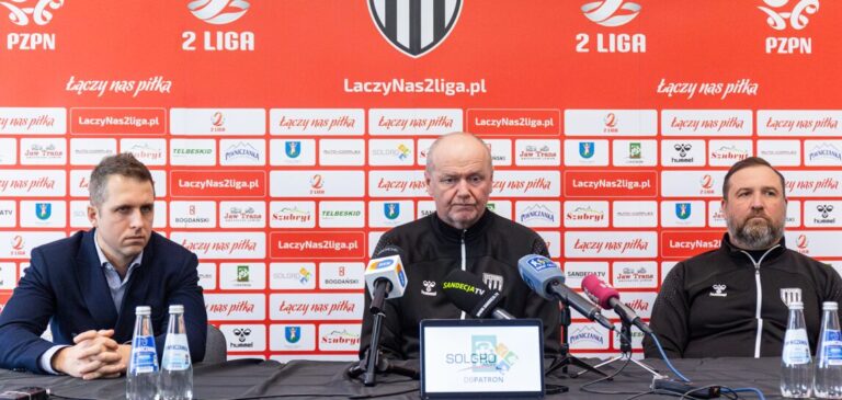 Mobilizacja w Sandecji. „Trenujemy na najlepszym obiekcie, głowy zostały zresetowane”