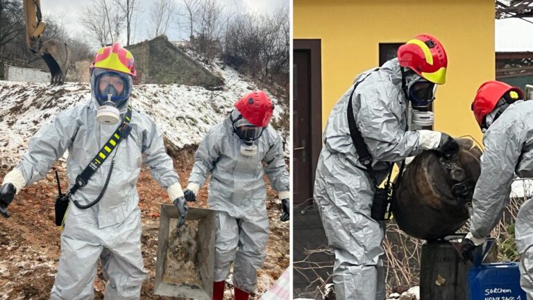 Tajemnicza substancja w Rytrze. Interweniowała grupa specjalistyczna